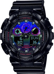 Часы женские Casio G-Shock GA-100RGB-1AER цена и информация | Женские часы | hansapost.ee