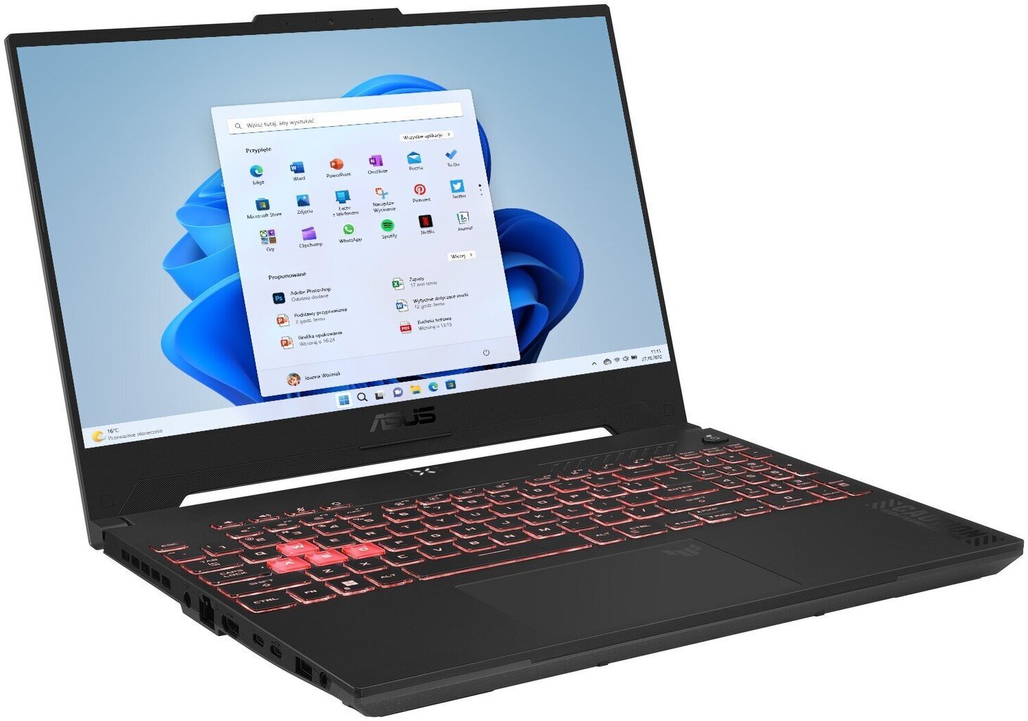 Asus TUF Gaming A15 FA507UI-LP033W (90NR0I65-M002V0) цена и информация | Sülearvutid | hansapost.ee