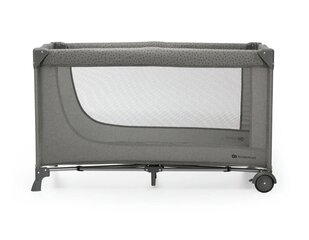 Mängumaneež-reisivoodi Kinderkraft Joy 2 Travel Cot, Dark Grey hind ja info | Reisivoodid | hansapost.ee