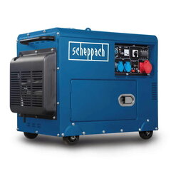 Дизельный генератор 400 v Scheppach цена и информация | Электрогенераторы | hansapost.ee