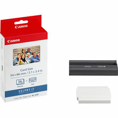 Canon KC-36 IP INK/Credit card Paper set цена и информация | Аксессуары для фотоаппаратов | hansapost.ee