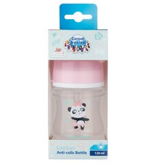 Lutipudel Canpol Babies EasyStart Exotic Animals Wide Bottle Anti-colic 120 ml hind ja info | Lutipudelid ja tarvikud | hansapost.ee