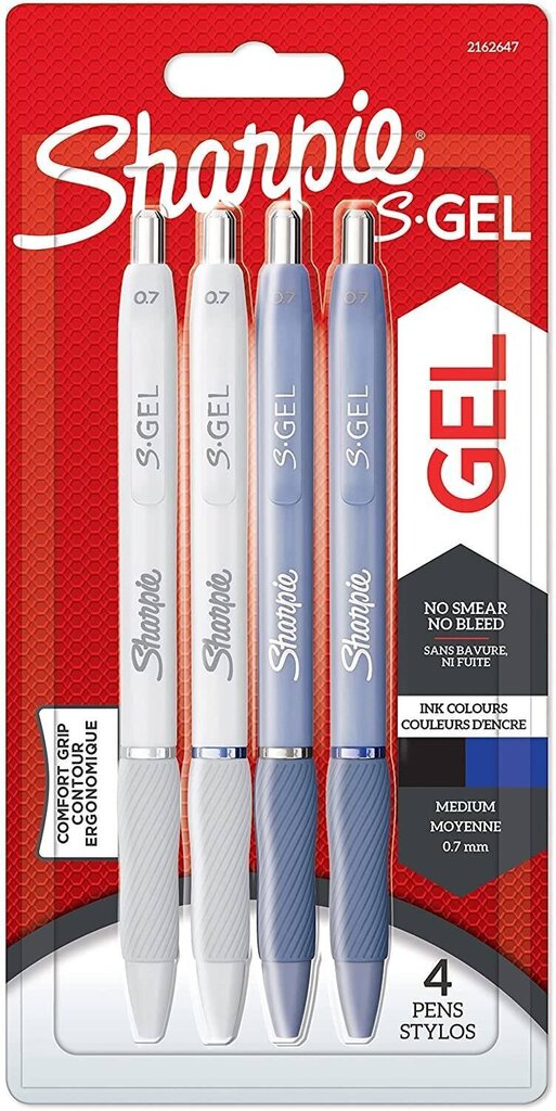 Geelpliiats Sharpie S-GEL 2162647, 4 tk цена и информация | Kirjutusvahendid | hansapost.ee