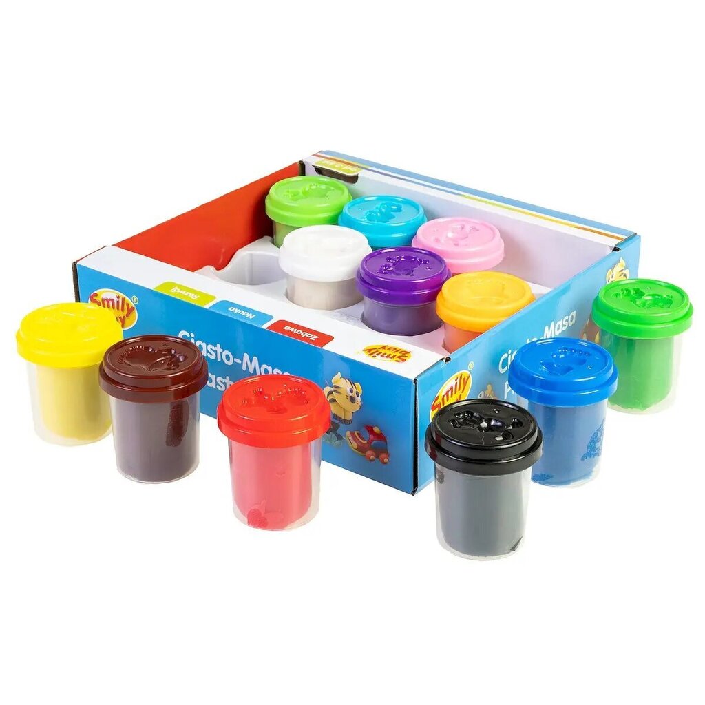 Plastiliin Smily Play, 12 tk цена и информация | Arendavad laste mänguasjad | hansapost.ee