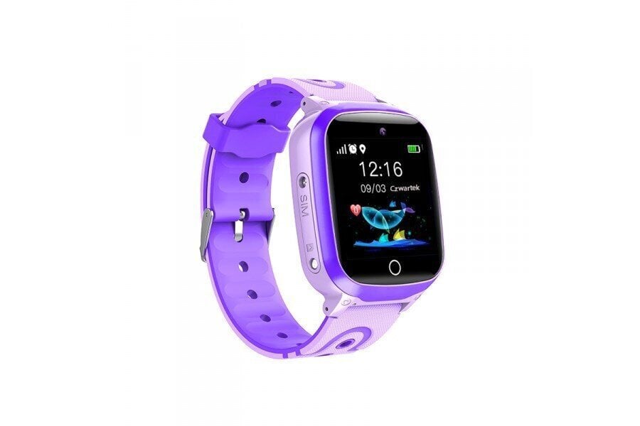 GoGPS GPS K17 Purple цена и информация | Nutikellad, laste nutikellad | hansapost.ee