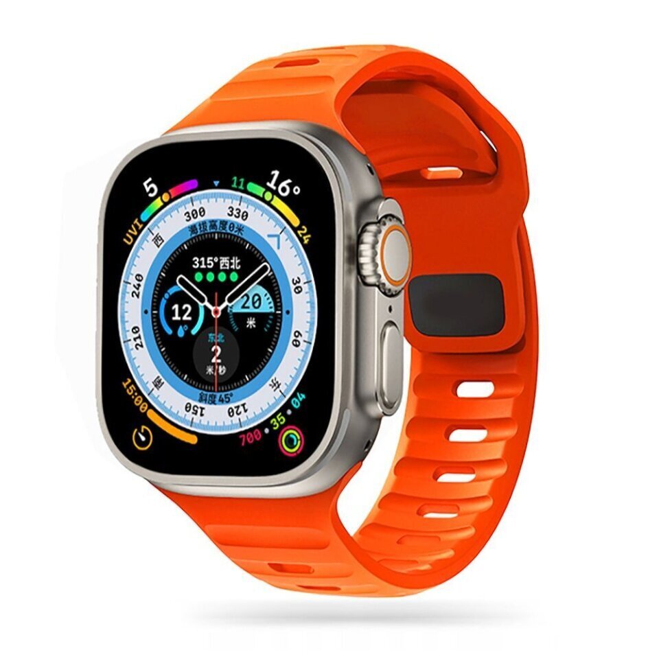 Tech-Protect Apple Watch 4/5/6/7/SE/8/9/Ultra 44/45/49mm orange hind ja info | Nutikellade aksessuaarid ja tarvikud | hansapost.ee