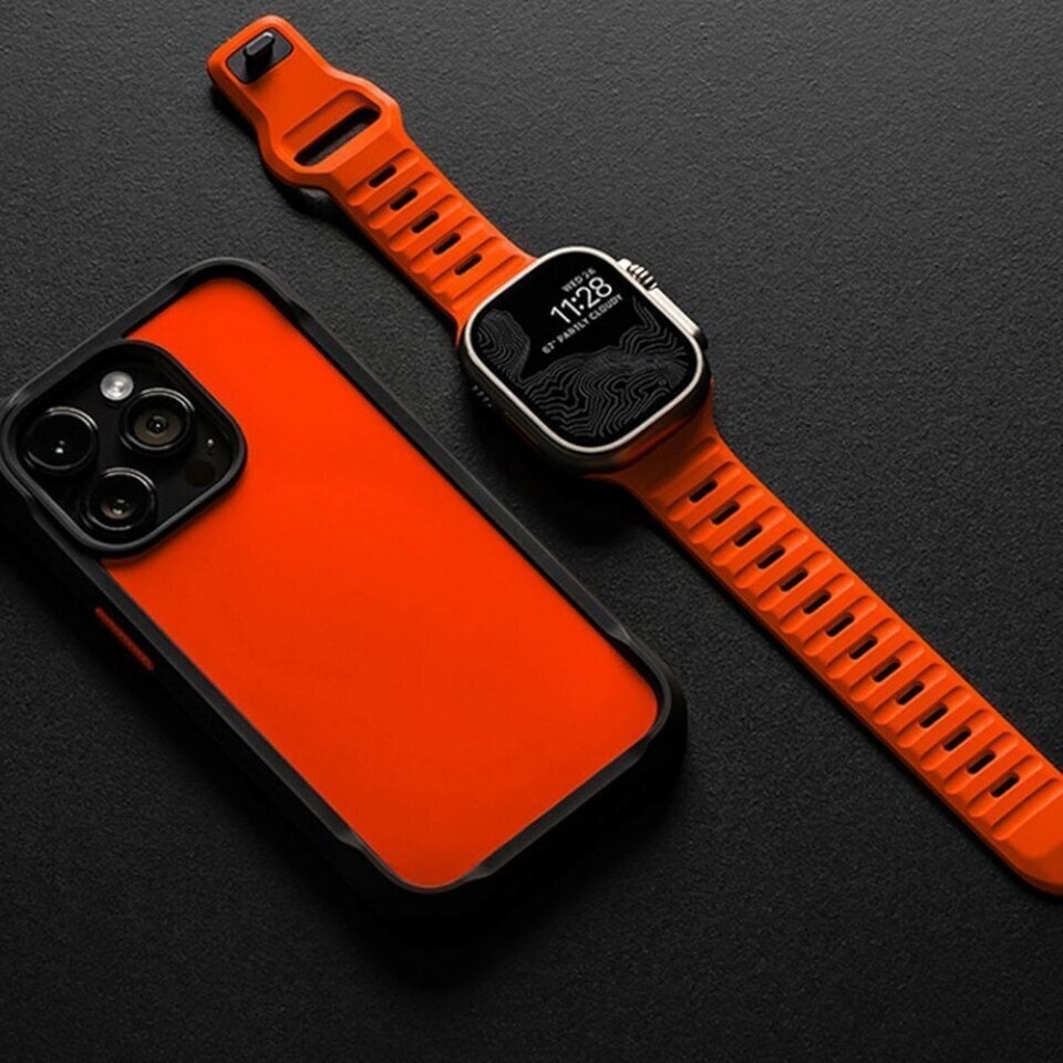 Tech-Protect Apple Watch 4/5/6/7/SE/8/9/Ultra 44/45/49mm orange hind ja info | Nutikellade aksessuaarid ja tarvikud | hansapost.ee