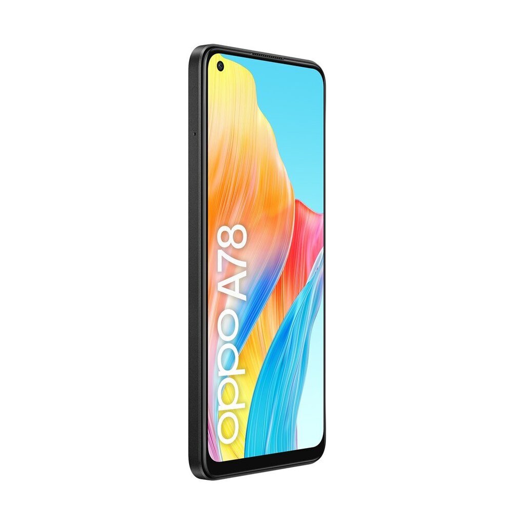 Oppo A78 DS Mist Black цена и информация | Telefonid | hansapost.ee