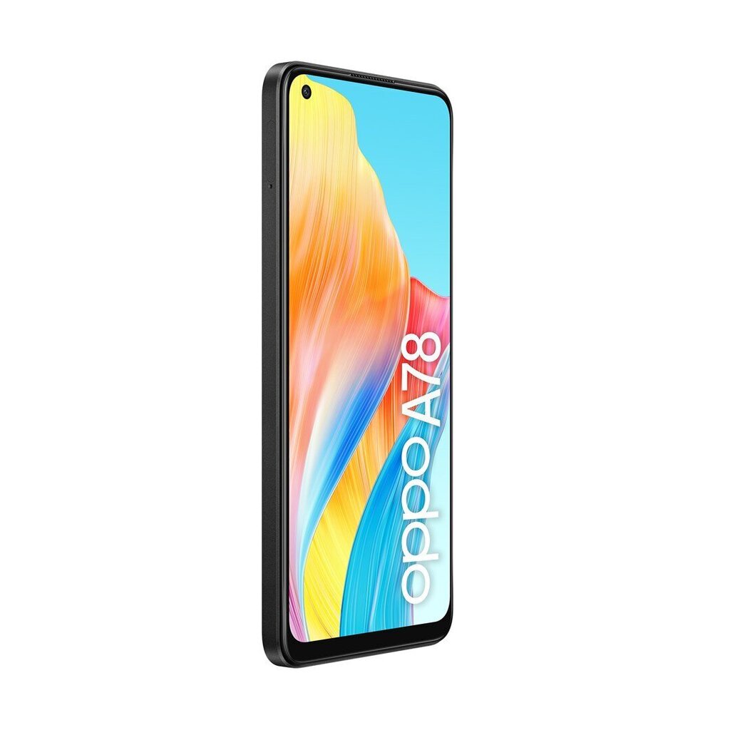 Oppo A78 DS Mist Black цена и информация | Telefonid | hansapost.ee