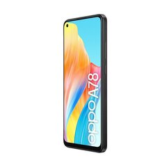 Oppo A78 DS Mist Black hind ja info | Telefonid | hansapost.ee