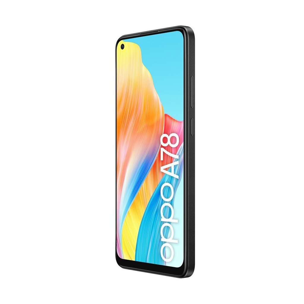 Oppo A78 DS Mist Black цена и информация | Telefonid | hansapost.ee