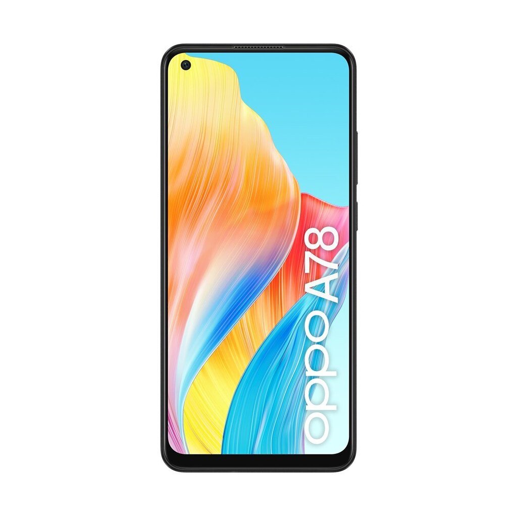 Oppo A78 DS Mist Black цена и информация | Telefonid | hansapost.ee