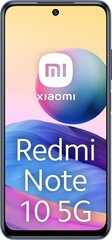 Xiaomi Redmi Note 10 5G 4/128 GB blue цена и информация | Мобильные телефоны | hansapost.ee