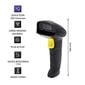 Qoltec Laser Barcode Scanner 50853 цена и информация | Nutiseadmed ja lisatarvikud | hansapost.ee