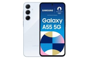 Samsung Galaxy A55 5G Ice Blue цена и информация | Мобильные телефоны | hansapost.ee
