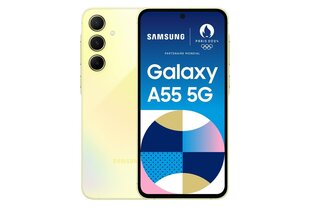 Samsung Galaxy A55 5G Awesome Lemon цена и информация | Мобильные телефоны | hansapost.ee