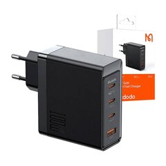 Wall charger McDodo GAN 3xUSB-C + USB, 100W (black) цена и информация | Зарядные устройства для телефонов | hansapost.ee