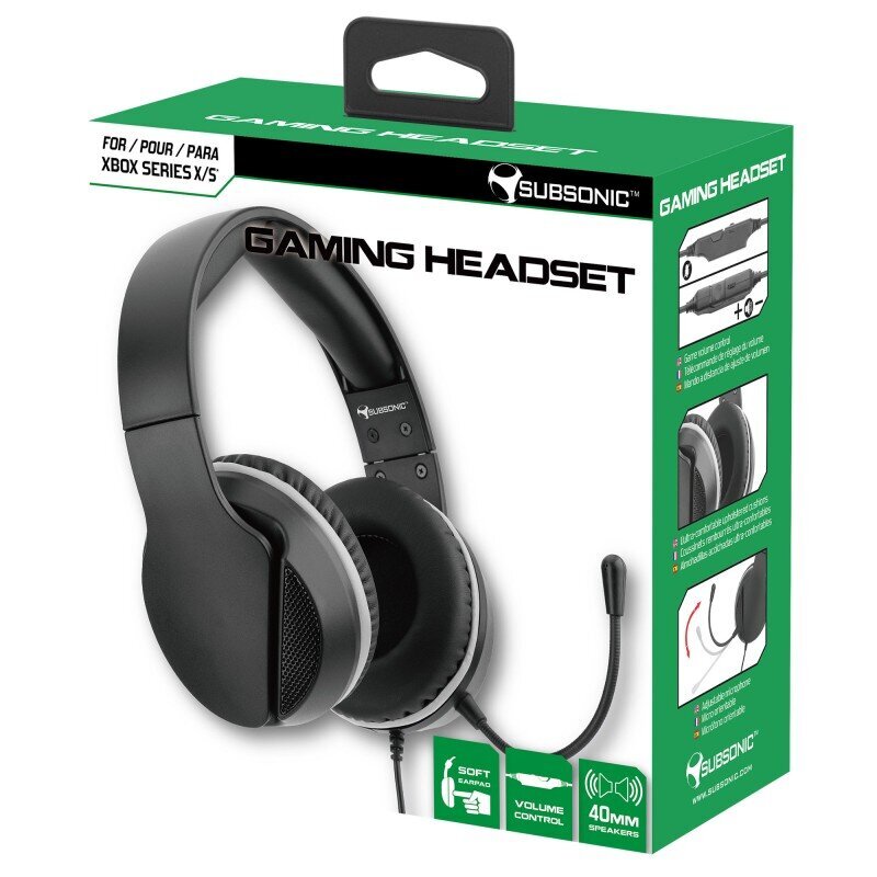 Subsonic Gaming Headset hind ja info | Kõrvaklapid | hansapost.ee