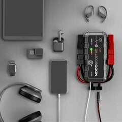 Пусковое устройство NOCO GB70 Boost 12V 2000A Jump Starter со встроенной батареей 12V/USB цена и информация | Зарядные устройства для аккумуляторов | hansapost.ee