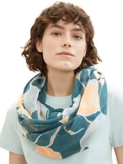 Женский шарф Tom Tailor, цвет морской волны – разноцветный цена и информация | Tom Tailor Для женщин | hansapost.ee