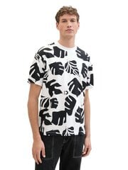 Мужская футболка Tom Tailor, черно-белая цена и информация | Мужские футболки | hansapost.ee