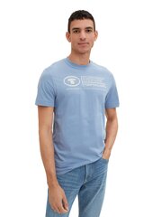 Мужская футболка Tom Tailor, голубая цена и информация | Мужские футболки | hansapost.ee