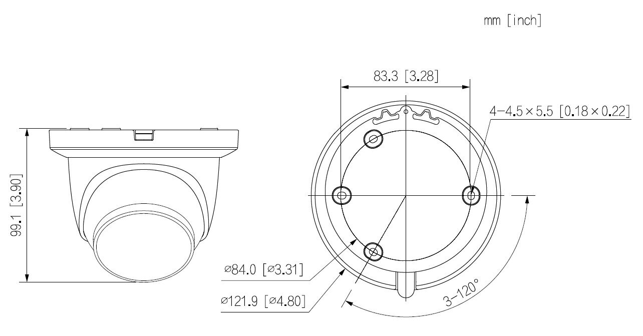 Valvekaamera Dahua B-13838955693 цена и информация | Valvekaamerad | hansapost.ee