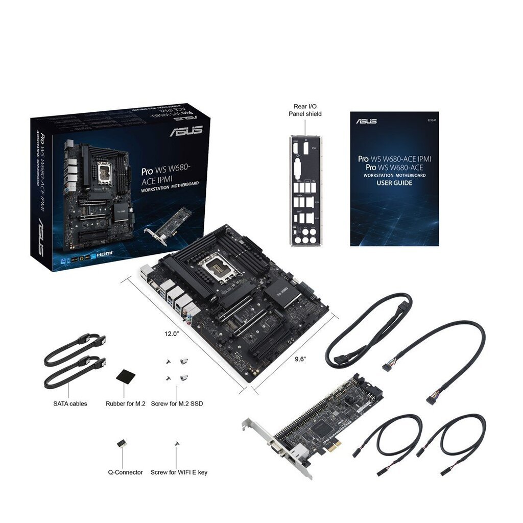 Asus Pro WS W680-ACE IPMI hind ja info | Emaplaadid | hansapost.ee