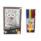 Värvimispusle Lean Toys Owl, 500 tk hind ja info | Pusled lastele ja täiskasvanutele | hansapost.ee