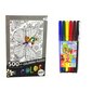 Värvimispusle Lean Toys Butterfly, 500 tk цена и информация | Pusled lastele ja täiskasvanutele | hansapost.ee