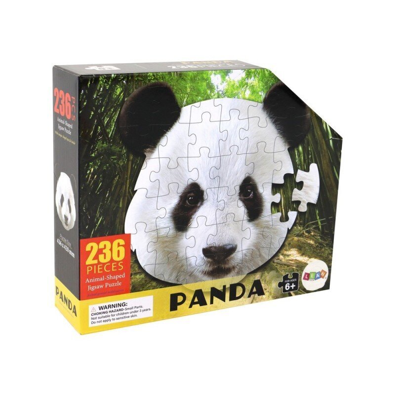 Pusle Lean Toys Panda, 236 tk цена и информация | Pusled lastele ja täiskasvanutele | hansapost.ee