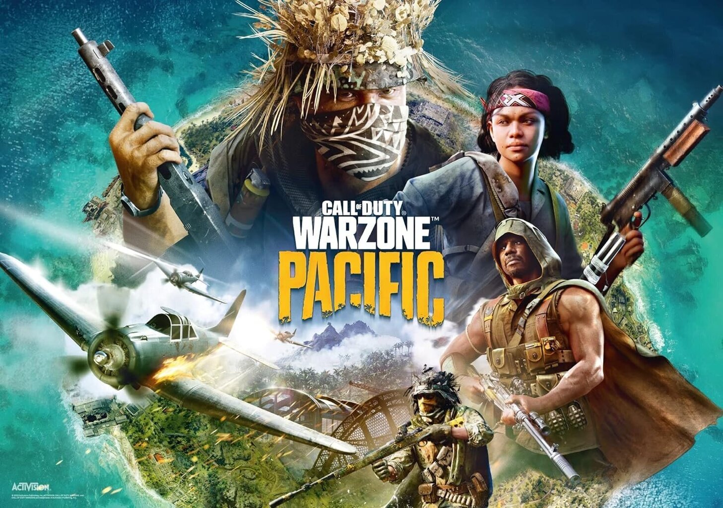 Pusle Call of Duty Warzone Pacific Good Loot Puzzle, 1000 tk цена и информация | Pusled lastele ja täiskasvanutele | hansapost.ee