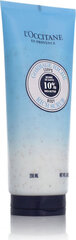 Kehakoorija L'occitane Shea Butter 10% 200 ml цена и информация | Скрабы для тела | hansapost.ee