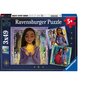 Pusle tüdrukuga Ravensburger Disney Wish, 147 tk цена и информация | Pusled lastele ja täiskasvanutele | hansapost.ee