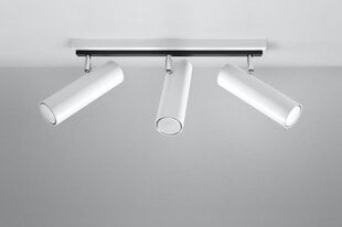 Sollux светильник Direzione 3, white цена и информация | Потолочные светильники | hansapost.ee