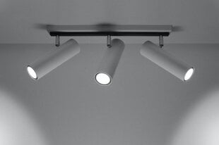 Sollux светильник Direzione 3, black цена и информация | Потолочные светильники | hansapost.ee