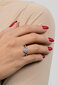 Brilio Silver hõbedane sõrmus tsirkoonidega RI048W hind ja info | Sõrmused | hansapost.ee