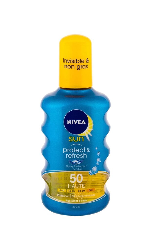Päikesekreem Sun Protect & Dry Touch Invisible Spray Sun Body Lotion цена и информация | Päikesekaitse ja päevitusjärgsed kreemid | hansapost.ee
