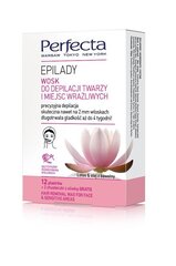 Восковые полоски для депиляции лица Perfecta Epilady, 12 шт. цена и информация | Средства для депиляции | hansapost.ee