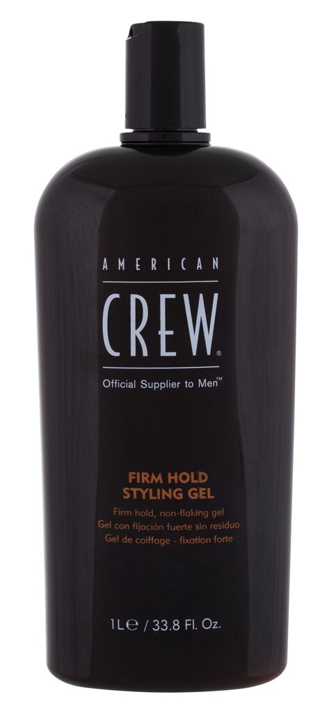Juuksegeel American Crew Firm Hold Styling, 1000 ml hind ja info | Juuste viimistlusvahendid | hansapost.ee