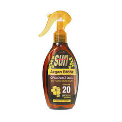 Vivaco SUN suntan oil with argan oil SPF 20 200ml цена и информация | Кремы от загара | hansapost.ee