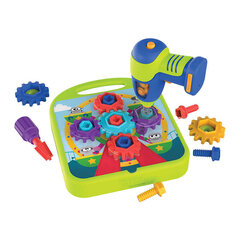 Набор игрушечных инструментов Learning Resources Design& Drill Gears Workshop EI-4104 цена и информация | Игрушки для мальчиков | hansapost.ee