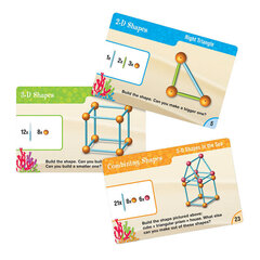 Konstruktor Learning resources Sukelduge vormidesse! Geomeetria komplekt, 129 tk hind ja info | Klotsid ja konstruktorid | hansapost.ee