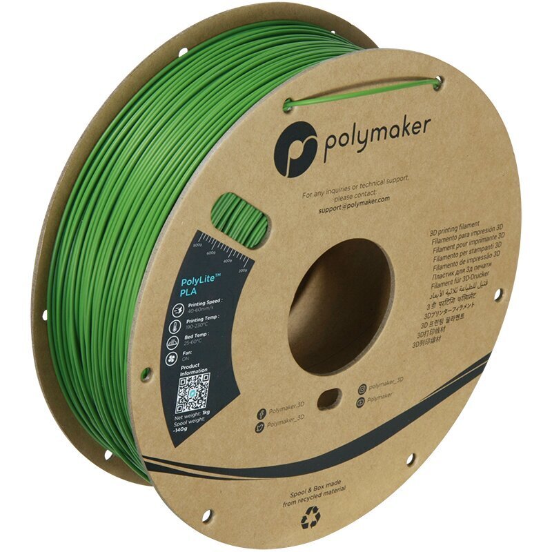 3D-printimise filament Polymaker PolyLite PLA hind ja info | Nutiseadmed ja lisatarvikud | hansapost.ee