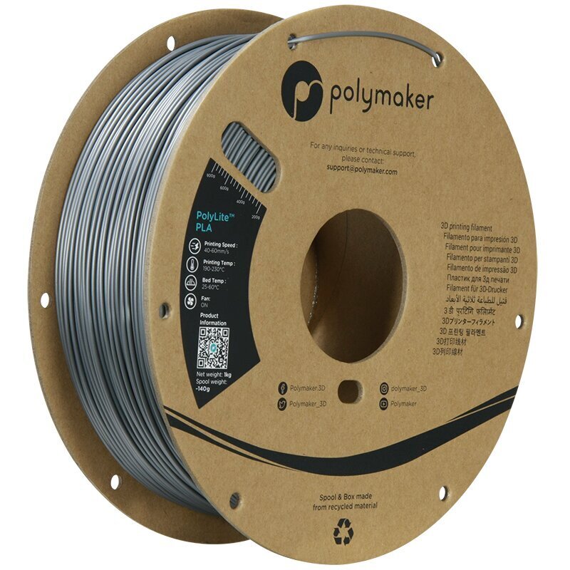 3D-printimise filament Polymaker PolyLite PLA цена и информация | Nutiseadmed ja lisatarvikud | hansapost.ee