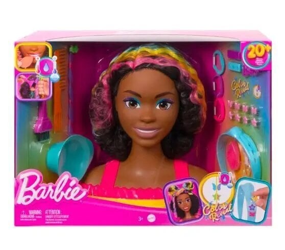 Komplekt stiilne pea Barbie muutuv värv, 20 tk цена и информация | Mänguasjad tüdrukutele | hansapost.ee