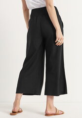 Женские льняные брюки Cellbes 3/4 LISETTE, черный цвет цена и информация | Женские брюки | hansapost.ee