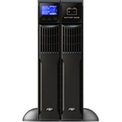 FSP Fortron Eufo 3K Line-interaktiivne UPS-i rack/torn 3000VA 2700W 8xIEC 6x12V/9Ah aku hind ja info | Puhvertoiteallikad | hansapost.ee
