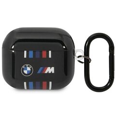 BMW BMA322SWTK AirPods 3 gen cover czarny|black Multiple Colored Lines цена и информация | BMW Компьютерная техника | hansapost.ee