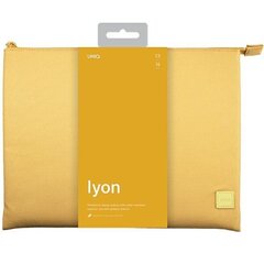 UNIQ etui Lyon laptop Sleeve 14" żółty|canary yellow Waterproof RPET цена и информация | Чехлы для планшетов и электронных книг | hansapost.ee